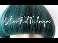 Slice Foiling Techniques | You Will Learn How To Highlight With Slice Foils On A Solid Haircut