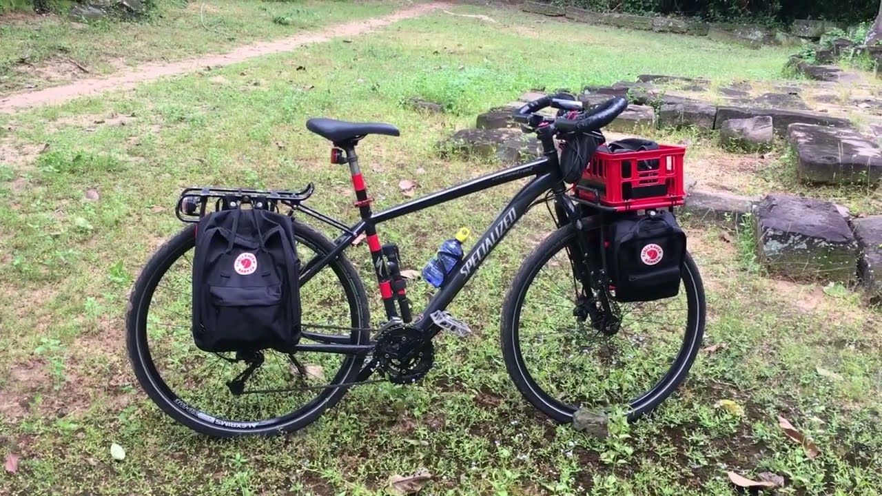 Specialized Pizza Rack - touring bike front carrier system - updated for  2024 bike tours. - YouTube