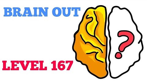 Brain out level 167 solution or Walkthrough