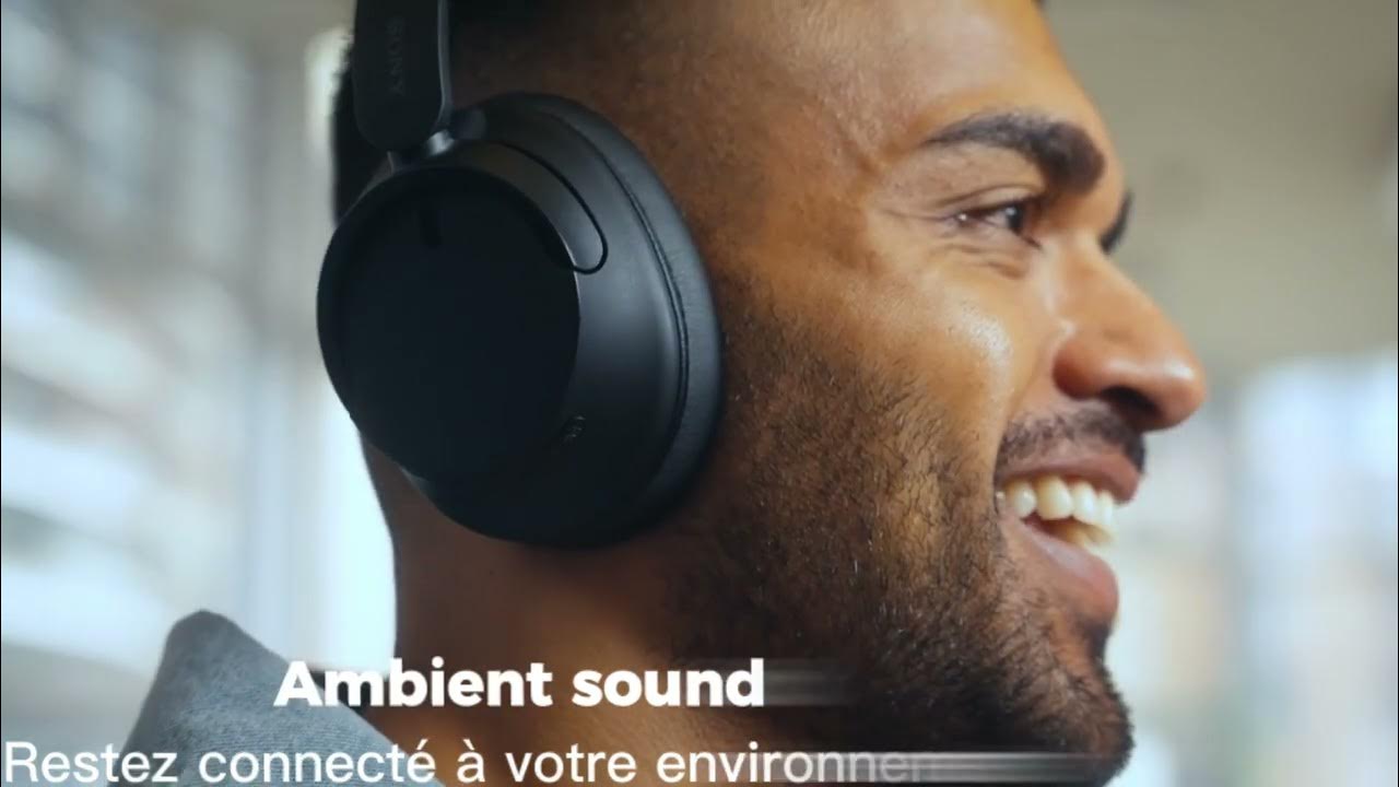 Casque audio sans fil SONY Bluetooth à réduction de bruit WH-CH720N Noir