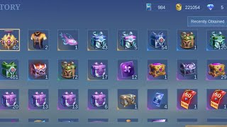 1 year not opening mlbb chests