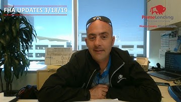 FHA Updates on Total Scorecard/Automated Underwriting March, 2019