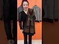 Women’s Winter Fashion | Knitted Color Block Sweater with Tassels | Cozy & Stylish Look