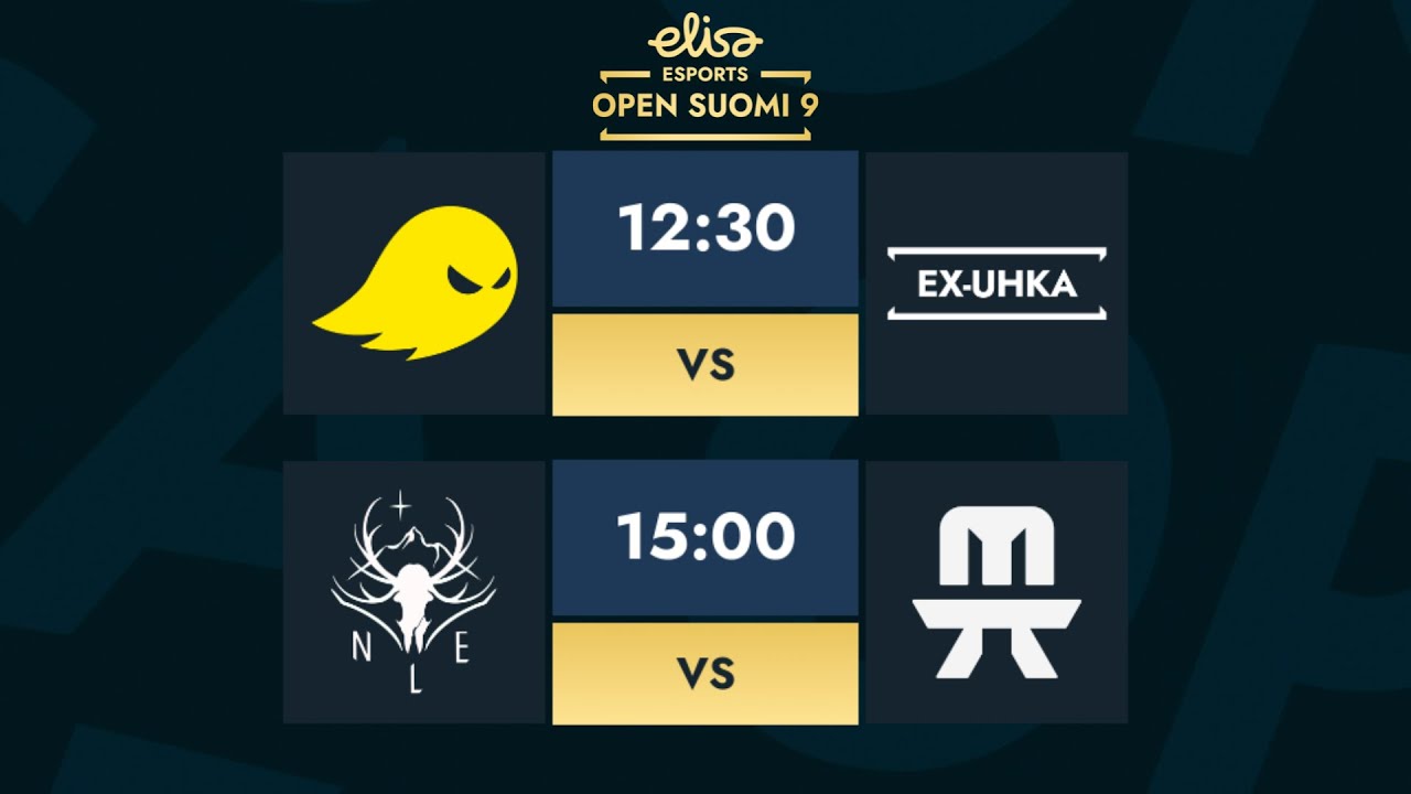 Elisa Open Suomi 9 | SkinvaultGG v ex-UHKA, Northern Legacy v EK Vellamo | Kierros 5/7