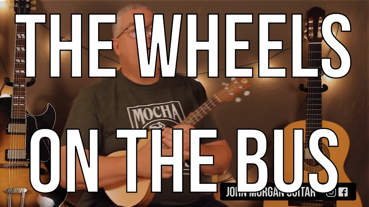 Kid Favorites The Wheels On The Bus (Ukulele) YouTube