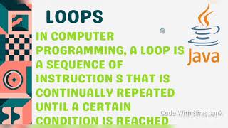 For loop in Java for beginners| nesting loops |Code With Shashank screenshot 4