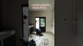 Ep.10 : #SpBoxHome2025 🏚️#RusticHome ➡️ #งานติดตั้งประตูไม้เลื่อนสลับ #WalnutDoor #Pornwiroon