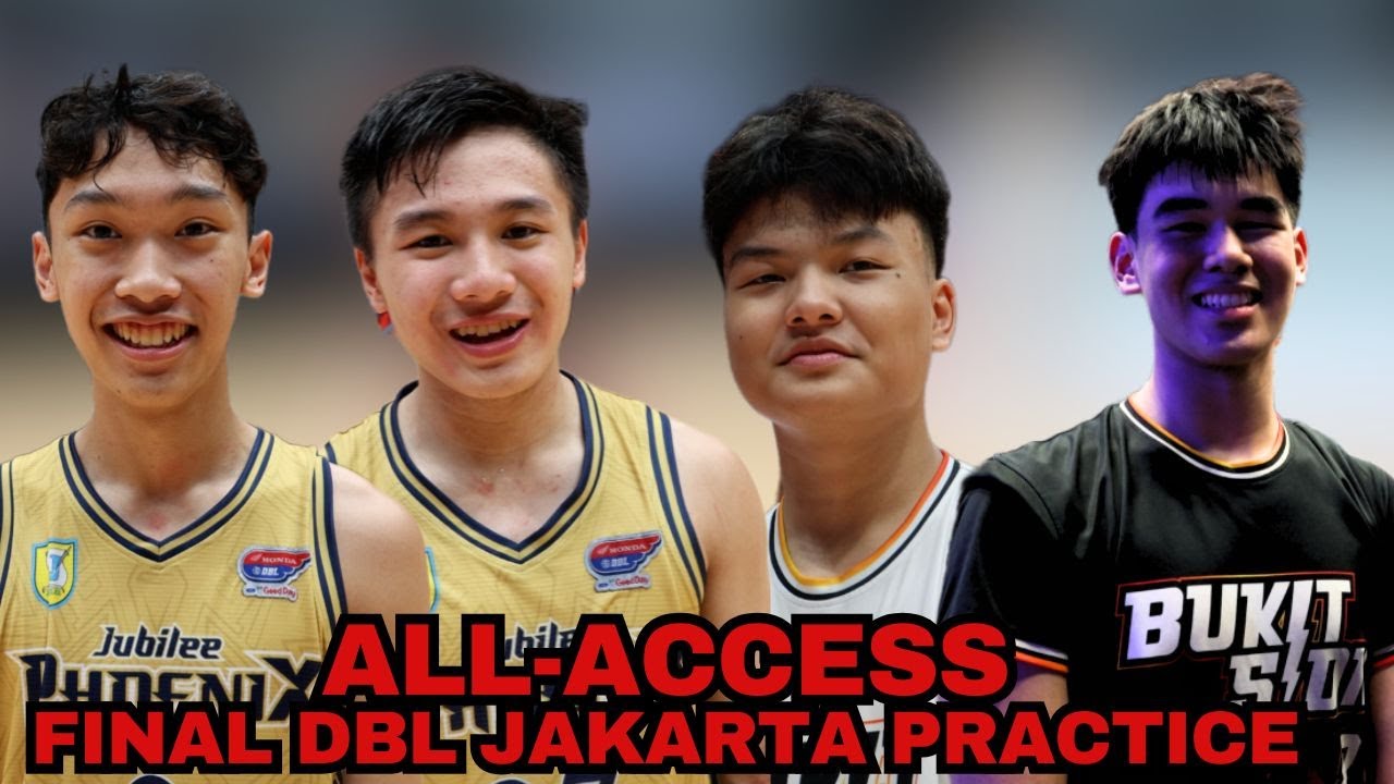 BISAKAH BUKIT SION Stop Jubilee Three-Peat? Press Conference + Practice DBL Jakarta Final!