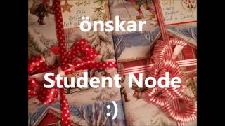 Julklappsvandring - God Jul Från Student Node