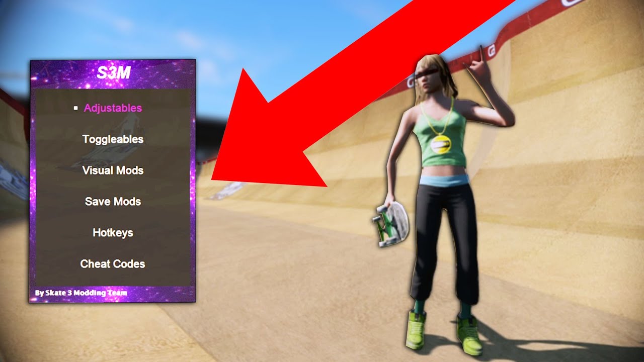 I Installed MODS for Skate 3! (Stats Menu & MORE!) 