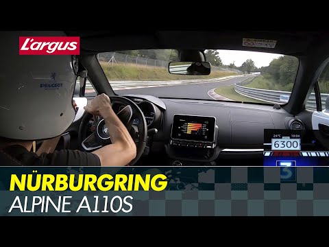 2021 Alpine A110 S Nürburgring lap onboard