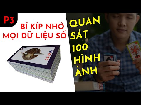 Video [P3] Bảng mã hóa 100 cặp số 100 hình ảnh - youtube