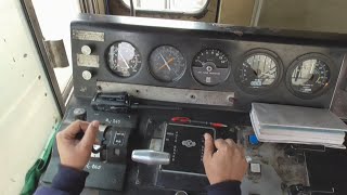 [IRFCA] Fast and Furious Loco Cab Ride in EMD GT46Ace WDG4 Diesel Freight Locomotive at 110KMPH!!!
