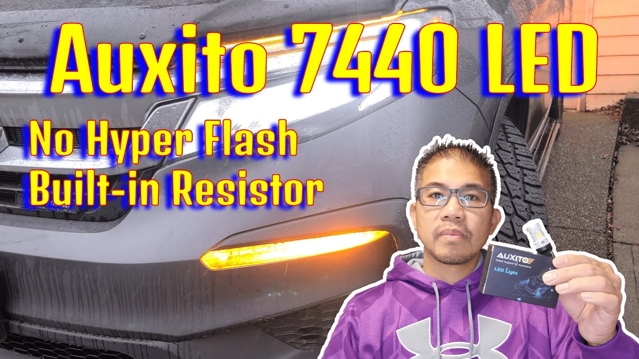 Как установить поворотник Auxito 7440 без Hyper Flash