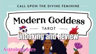 New Deck Alert‼️ Modern Goddess Tarot Unboxing and Review🔮