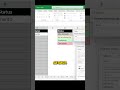 DESCUBRA AGORA como mudar a cor automaticamente conforme o status no Excel! #excel #dicas