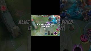 ALICE WITH DAMAGE BUILD IS OP! - MLBB
