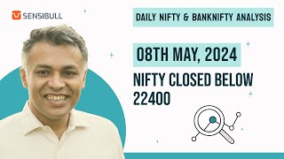 NIFTY and BANKNIFTY Analysis for tomorrow 8 May