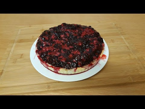 Tarta cu fructe de padure rapida