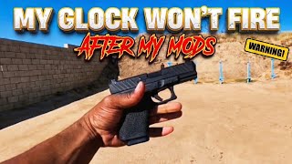 Why My Glock 19 Won't Fire: Light Strikes After Modding It