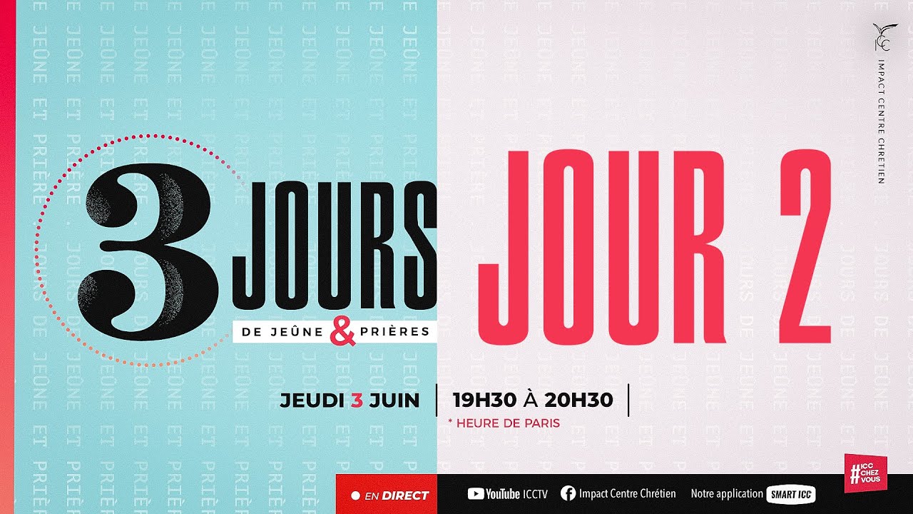 3 jours de jeûne et prières Jour 2 YouTube — free download