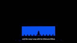 Ado's speech after singing Sakura Biyori And Time Machine live! (Shinzou) With subtitles