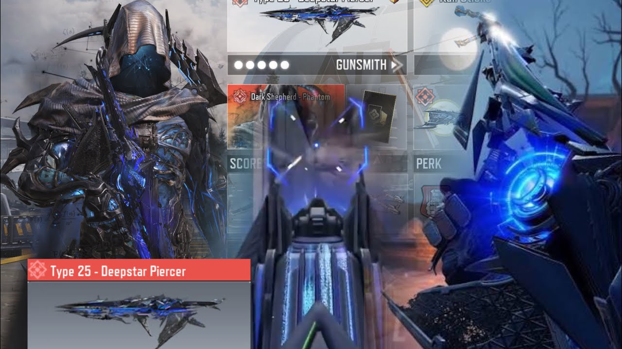 BUY MYTHIC TYPE25 DEEPSTAR PIERCER & dark shepherd phantom BY OPEN CODM DEEPSTAR WRAITH MYTHIC DROP