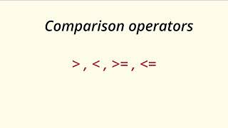 Operators in JavaScript 