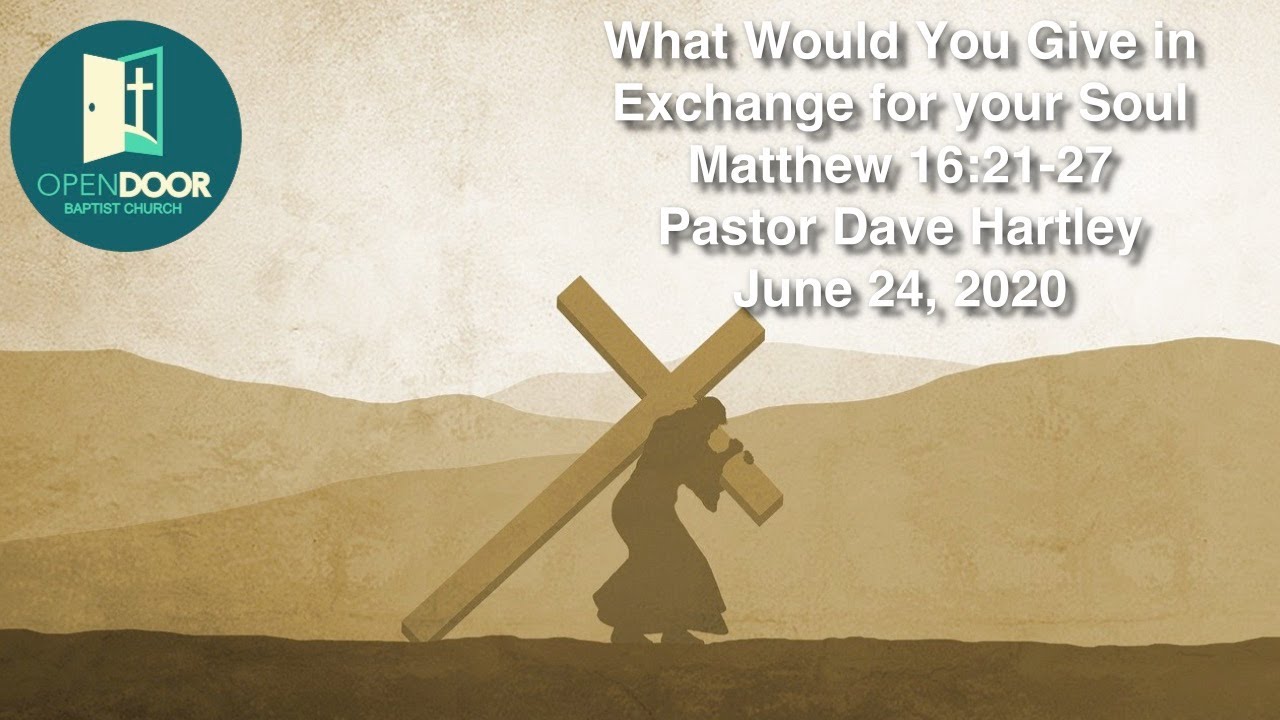 What Would You Give in Exchange for your Soul July 1 2020 Wed - YouTube