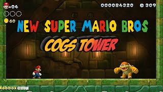 New Super Mario Bros  U + New Super Luigi U Bundle ' Cogs Tower' #1 Nintendo Wii U Classic Games