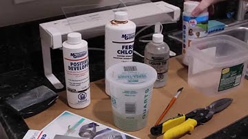 Circuit Board Prototyping Part 1: Exposing, Developing, Etching and Tin Plating a PCB