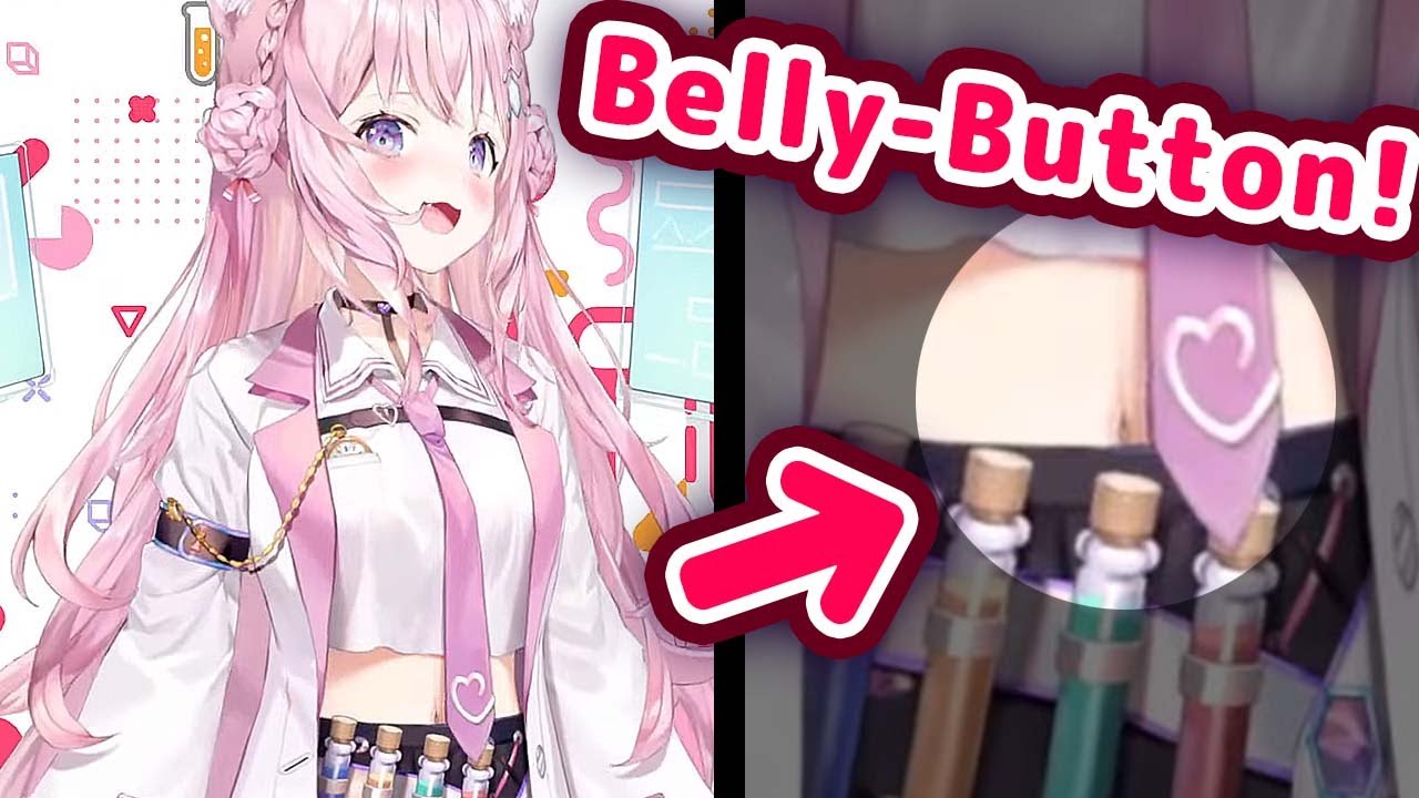 Koyori Shows Watame and Viewers Her Hidden Belly-Button 【ENG Sub/Hololive】