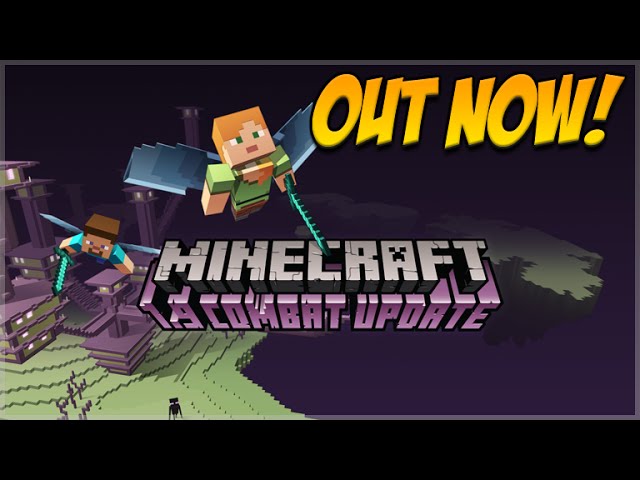 Minecraft 1.9 Combat Update Out Now