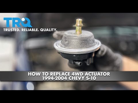 How to Replace 4WD Actuator 1994-2004 Chevy S-10