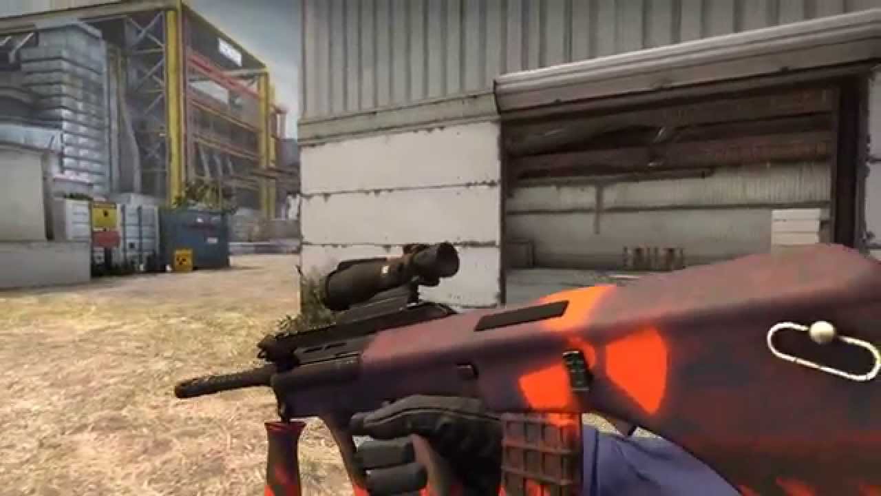 AUG Radiation Hazard - Factory New - CS:GO Skin Showcase