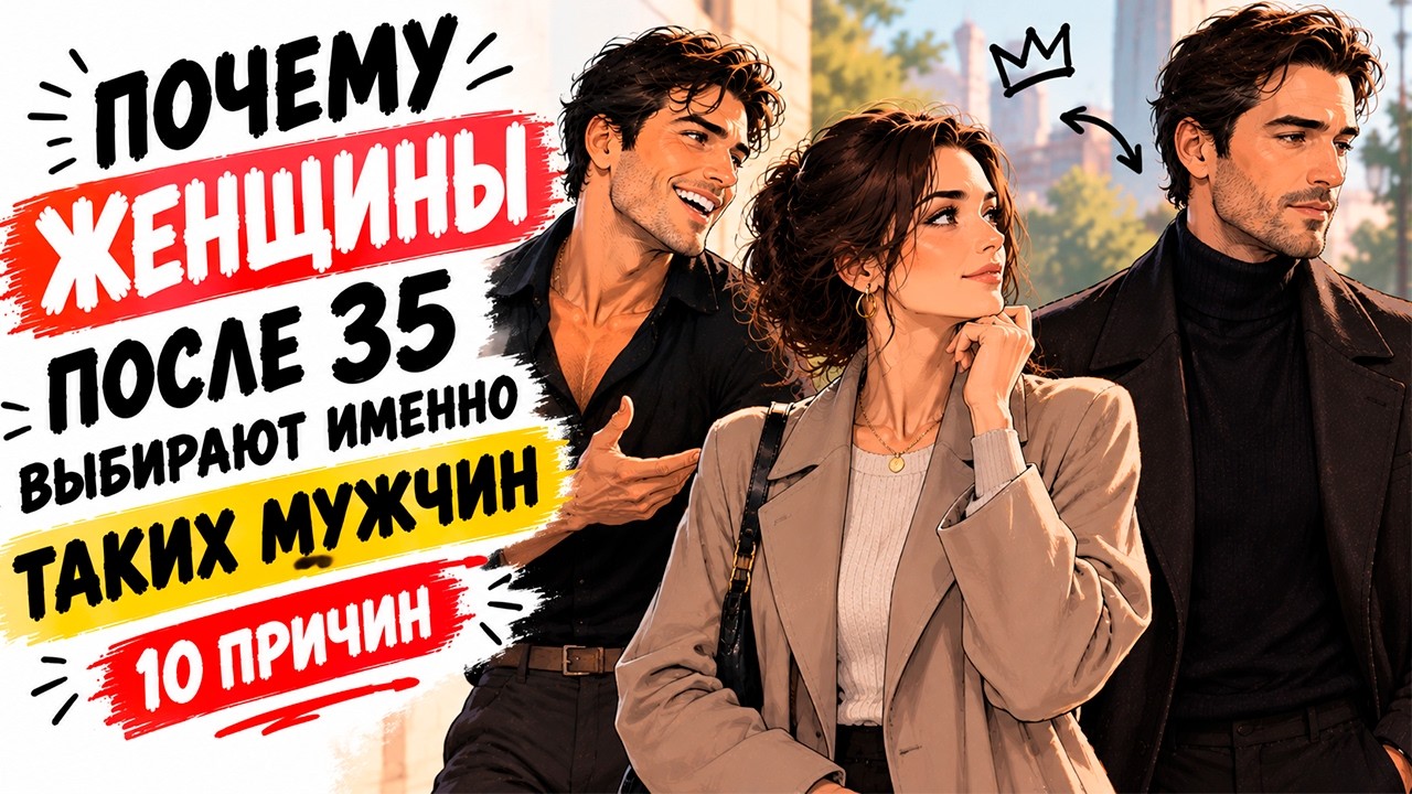 Почему женщины после 35 выбирают именно таких мужчин 10… — Transcript
