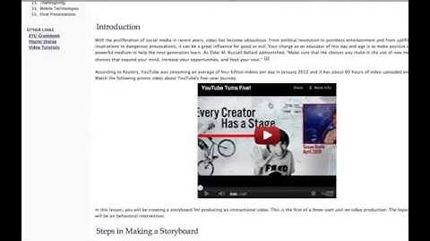 IPT387: Storyboard Orientation