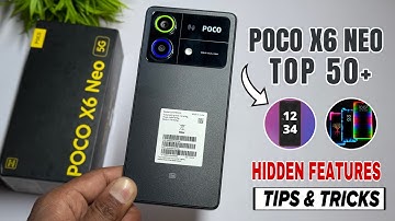 Poco X6 Neo 5G Top 50++ Tips And Tricks | Poco X6 Neo Hidden Features | Poco X6 Neo 5G