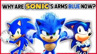 Why Are Sonic's Arms Blue Now?