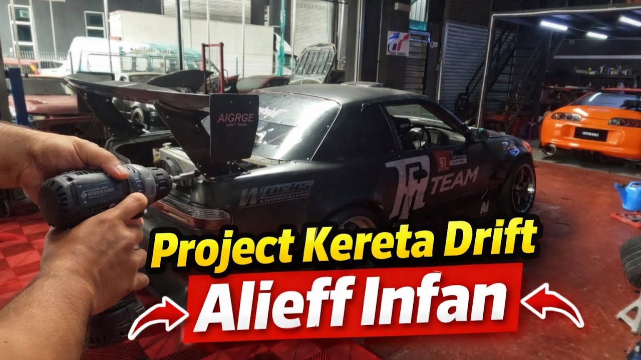 Project Kereta Drift Alieff Irfan | StreetVlog EP.60