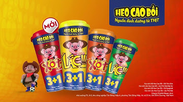 XÚC XÍCH XỐT LẮC HEO CAO BỒI 3+1 MỚI|HEO CAO BỒI, THÊM 1 CÂY, NGON HƠN , GIÁ KHÔNG ĐỔI