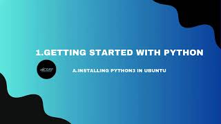 Installing python3 in Ubuntu