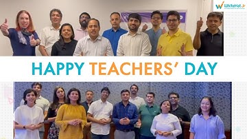 An Ode To The Teachers | WhiteHat Jr #TeachersDay
