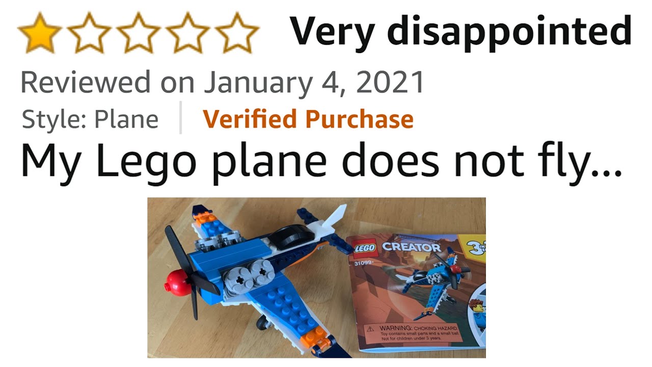 MORE Ridiculous 1 Star LEGO Reviews on Amazon! *FUNNY* - YouTube
