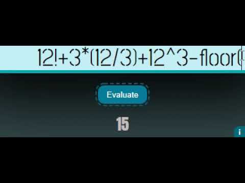 Calculator  |   Google Chrome Extension
