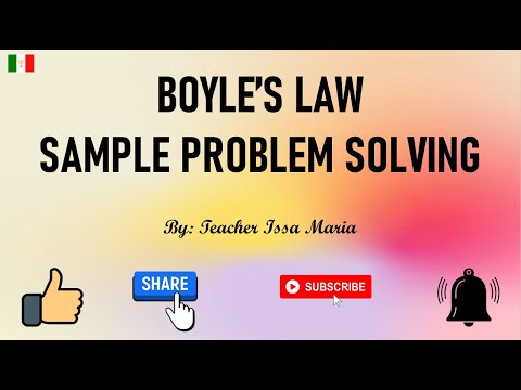 Boyle&rsquo;s Law Sample Problem Solving | Detailed Explanation | Tagalog Science Lesson