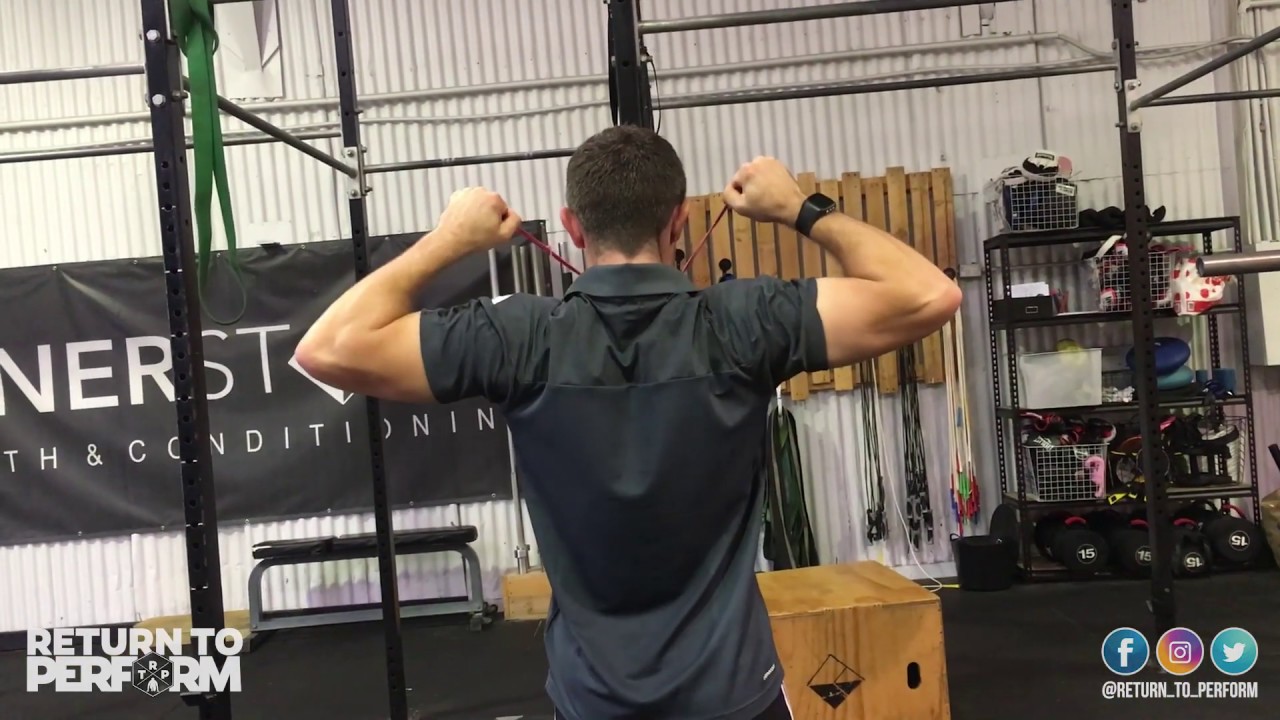 Banded Face Pull Exercise | Face Pull With Resistance Band – JSHY