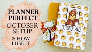 PLANNER PERFECT OCTOBER SETUP & MORE