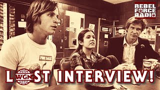 Unearthed! Lost 1977 STAR WARS Radio Interview with Harrison Ford, Mark Hamill and Carrie Fisher!