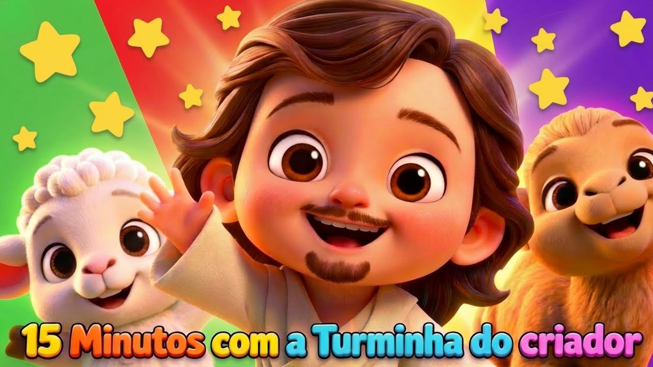 15 Minutos de Louvor Com A Turminha Do Criador | Música Infantil Cristã | Últimos Lançamentos